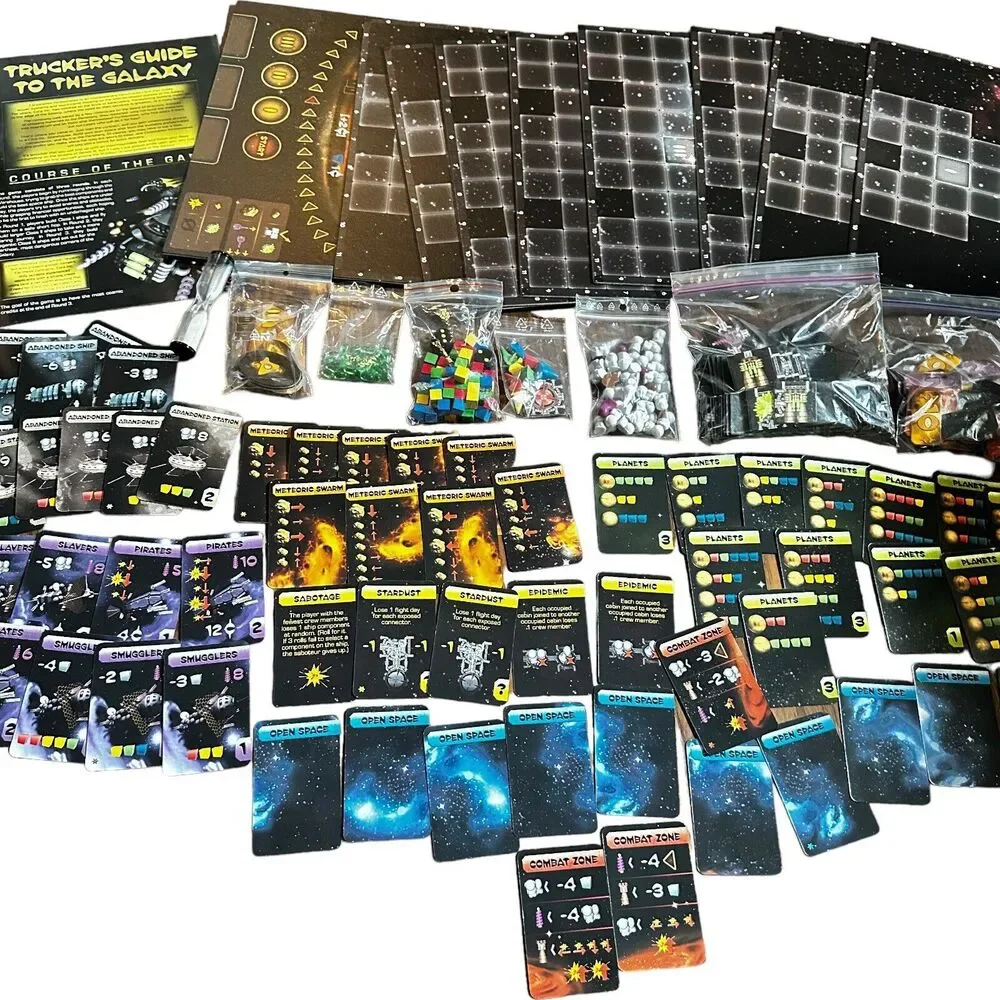 Galaxy Trucker Board Game Vlaada Chvatil Czech Games Edition 2008 - Complete
